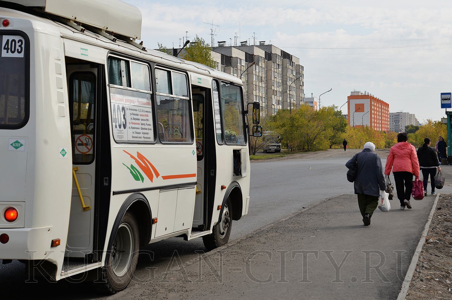 В Кургане из-за провала коллектора в Заозерном автобусы изменят маршруты