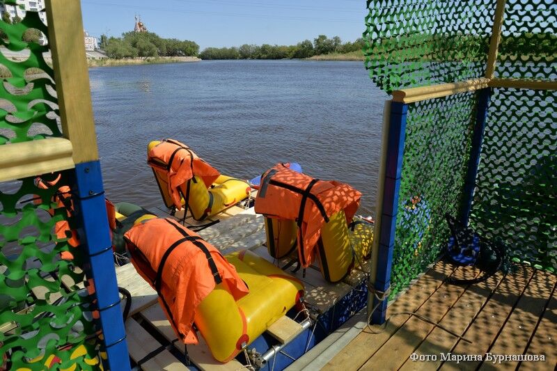 В Кургане заработал речной порт