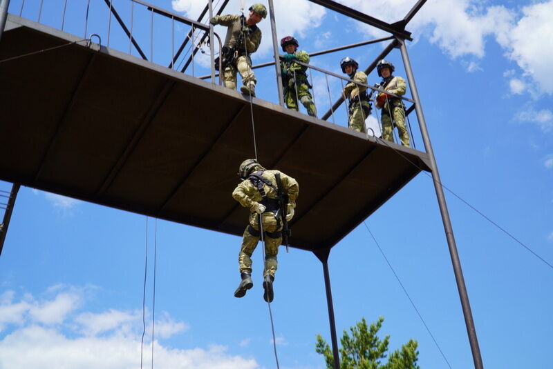 Подразделения спецназа нескольких силовых структур провели учения в Кургане