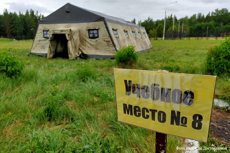 Курганские допризывники участвуют в учебных сборах