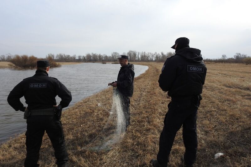 320 кг незаконно добытых водных биоресурсов изъяли у курганских рыбаков