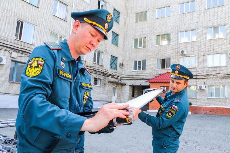 В МЧС по Курганской области поступили новые беспилотники