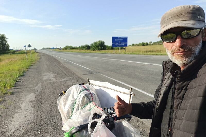 Шесть тысяч километров пешком и почти вслепую