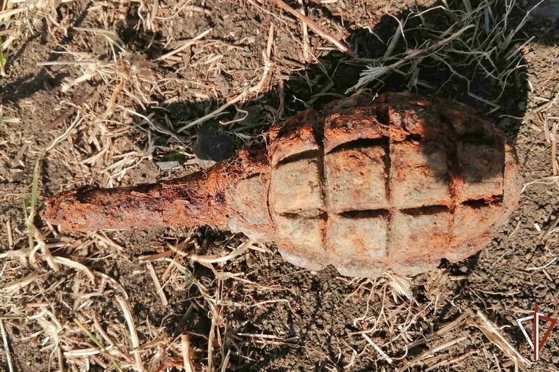 Жительница курганского села нашла на улице гранату