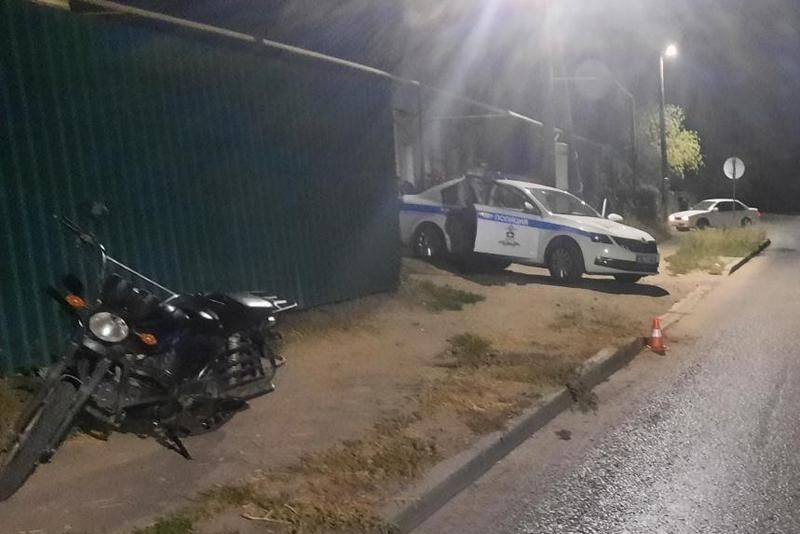 Молодого курганца госпитализировали после падения с мопеда