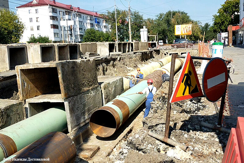 В Кургане завершают подготовку города к зиме