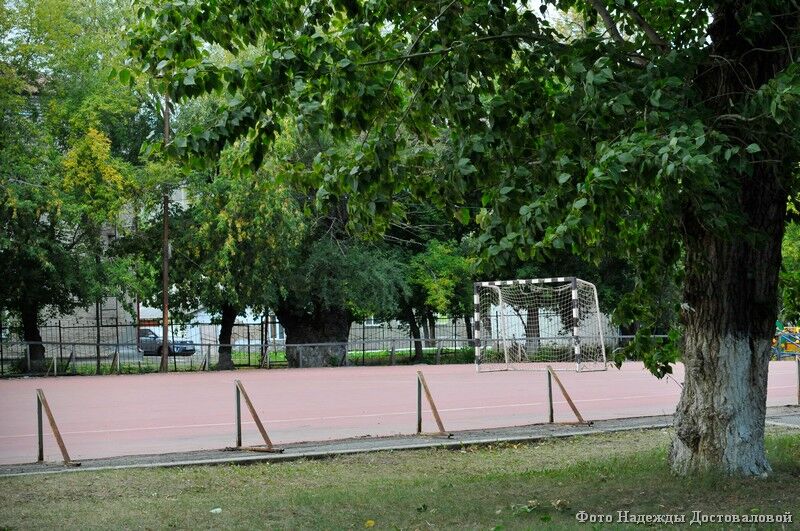 Корт в Детском парке Кургана обновят к 1 октября
