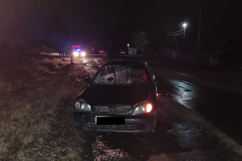 В Кургане пьяный пешеход нарушил ПДД и попал под колеса