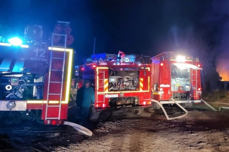 В зауральском санатории «Сосновая роща» произошел пожар