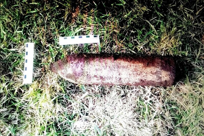 В Кургане уничтожили найденный боевой снаряд времен Гражданской войны