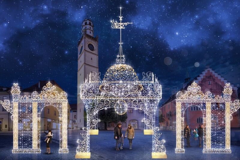 На главной площади Кургана в Новый год появится дополненная реальность