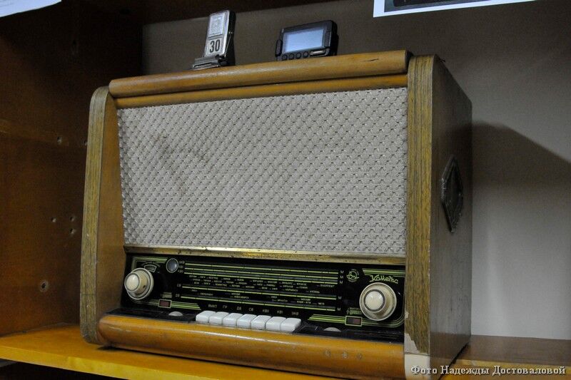 В Кургане работает выставка раритетной радиотехники