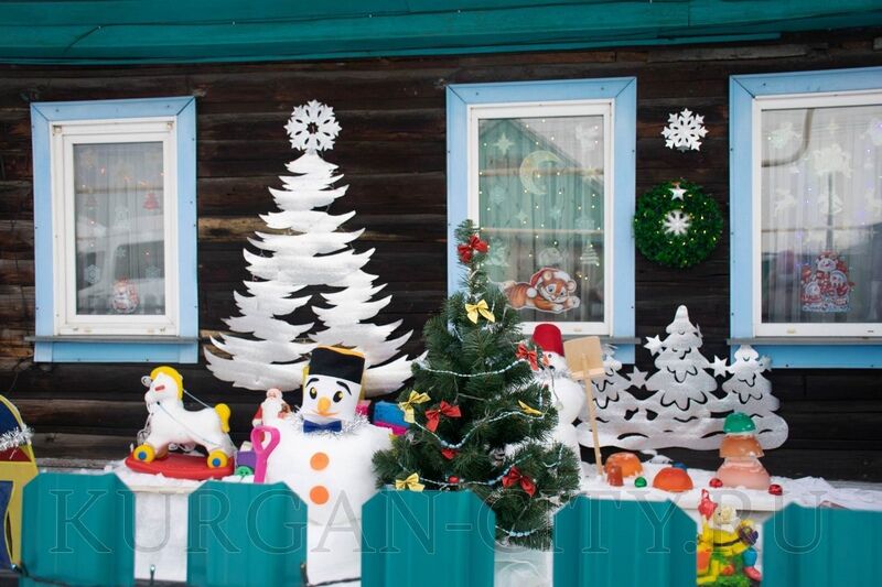 В Кургане проведут традиционный городской конкурс на новогоднее оформление территорий