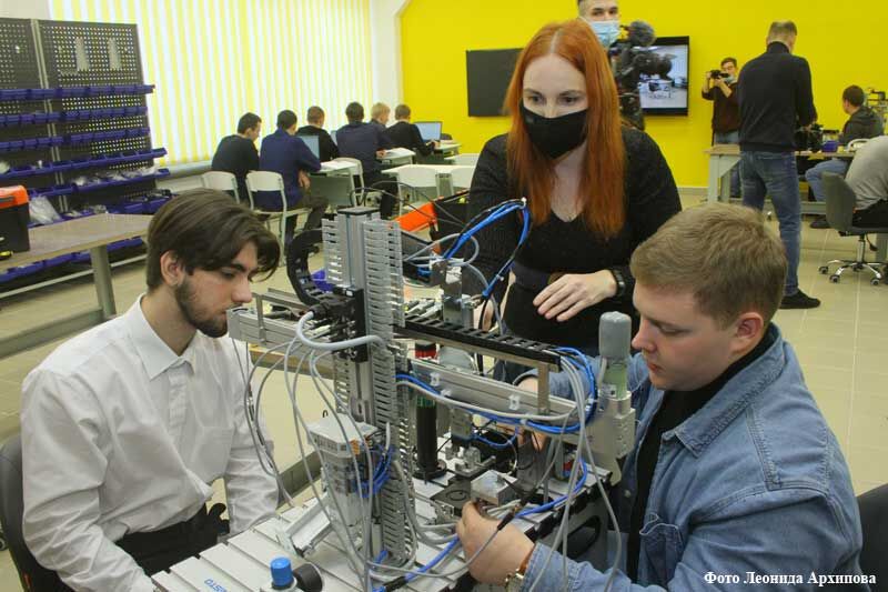 В Курганском промышленном техникуме открылись новые мастерские