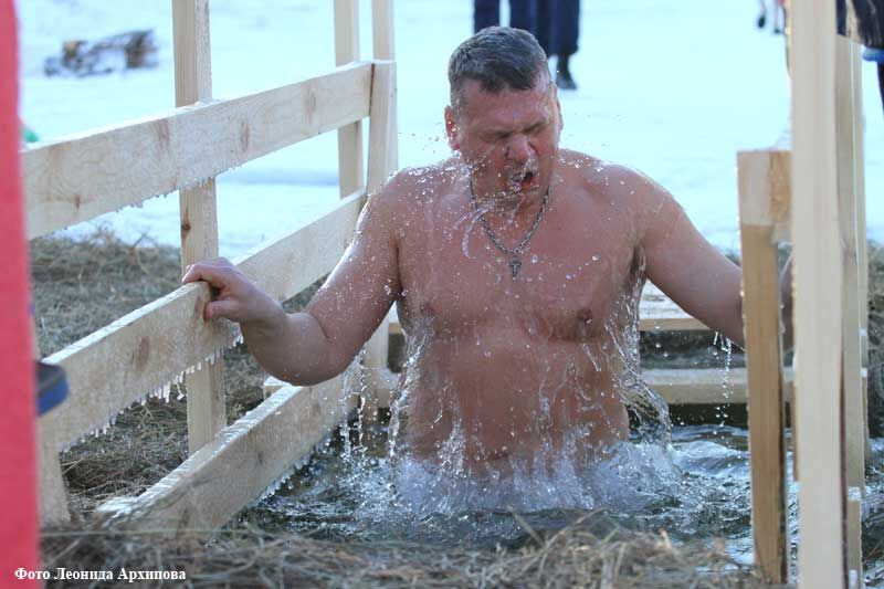 На Крещение курганцы смогут окунуться в купели на Голубых озерах