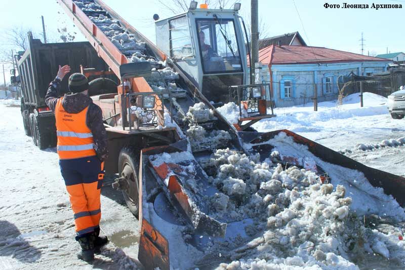 С улиц и дорог Кургана убрали более 33 тонн снега