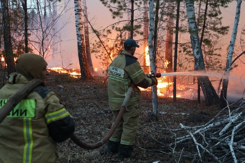 В Курганскую область дополнительно прибывают 100 бойцов подразделения Авиалесоохраны