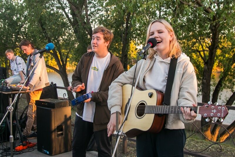 Уличные концерты в Кургане в ближайшие две недели