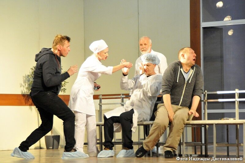 Курганские гастроли Новокузнецкого драмтеатра завершились спектаклем «Весы»