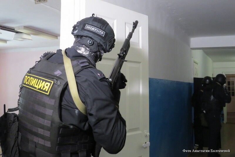 Курганские спецназовцы провели тренировочные занятия