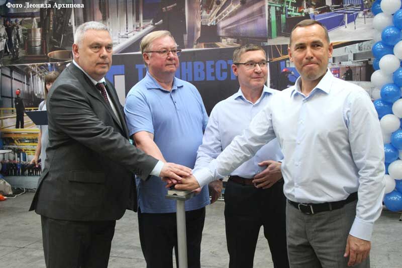 В Шадринске открыли новое производство — автоматическую линию цинкования метизной продукции