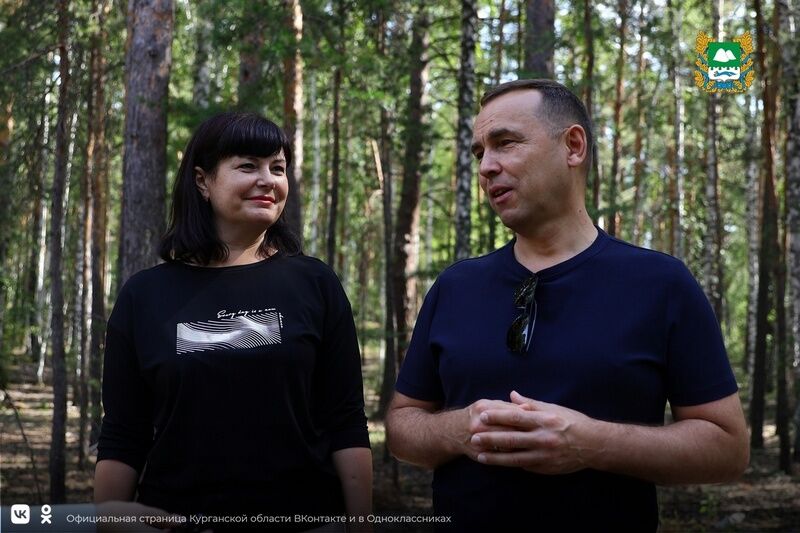 Курганский губернатор съездил на Голубые озёра