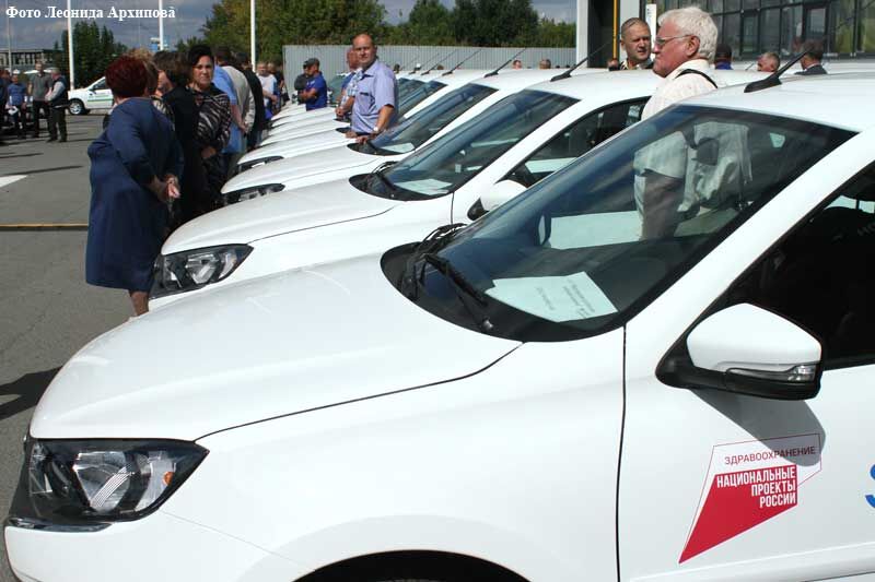 В Зауралье появились новые автомобили неотложной медицинской помощи