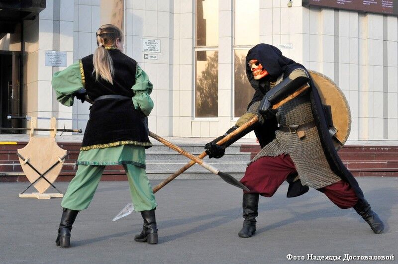 В Кургане погуляли по-средневековому