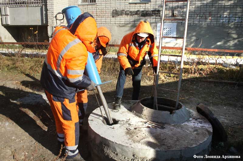 В Кургане продолжается замена водоразборных колонок на незамерзающие