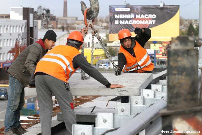 В Кургане подходит к концу строительный сезон