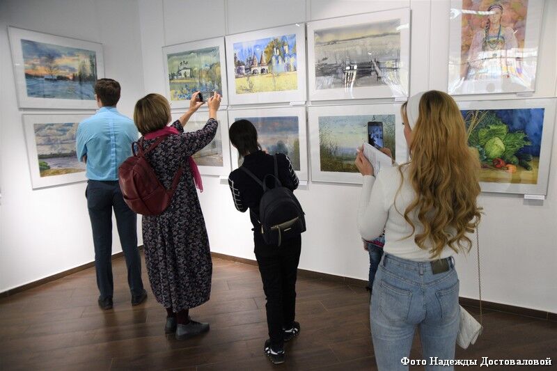 Всероссийская акварельная выставка в Кургане