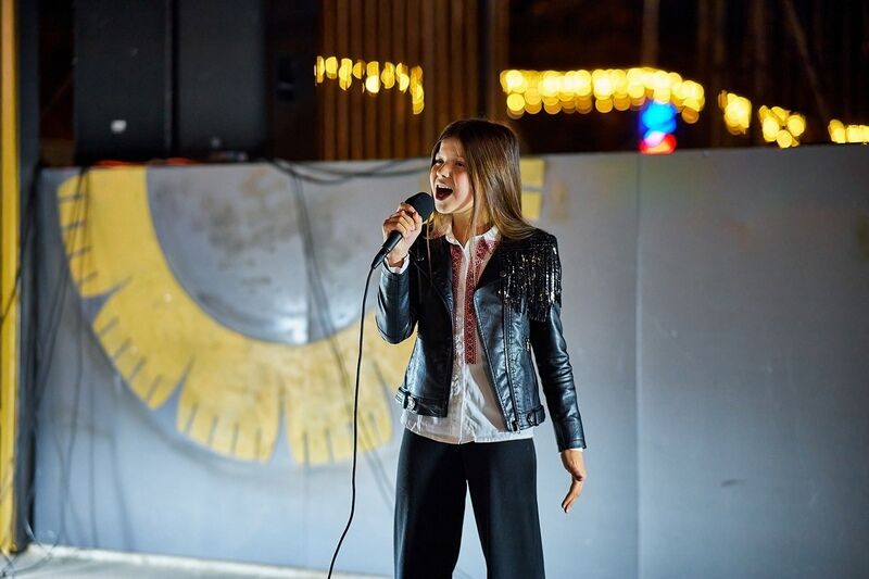 11-летняя Оля Шевель спела курганцам хиты Цоя, «Алисы» и Полины Гагариной