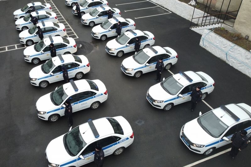 Зауральские участковые получили новые автомобили