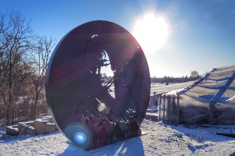 В Кургане установили памятник Виктору Цою