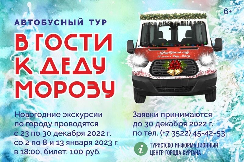 Курганцы могут записаться на новогодние экскурсии по городу