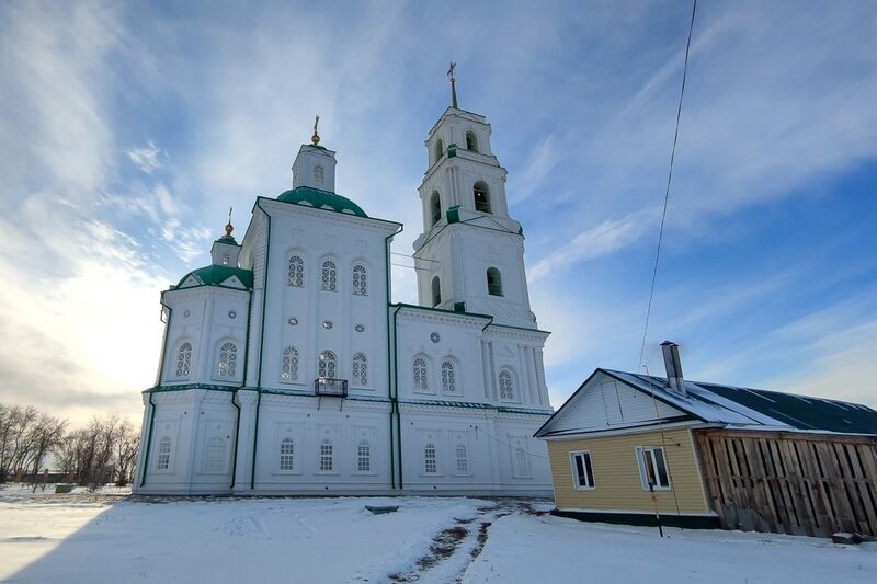 В Курганской области освятили Батуринский храм
