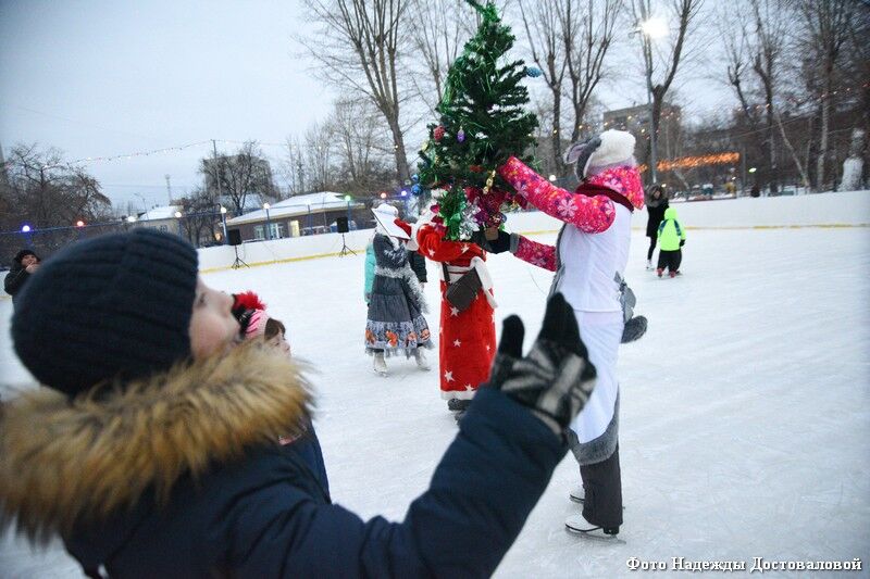 Дети с ОВЗ впервые отметили Новый год на катке