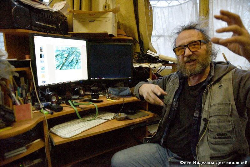 Эдуард Дудин: «В абстрактной живописи если что-то сказано, то на полушепоте»