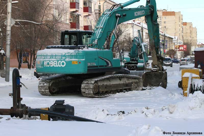В Кургане на улице К. Мяготина проложено почти 700 метров труб