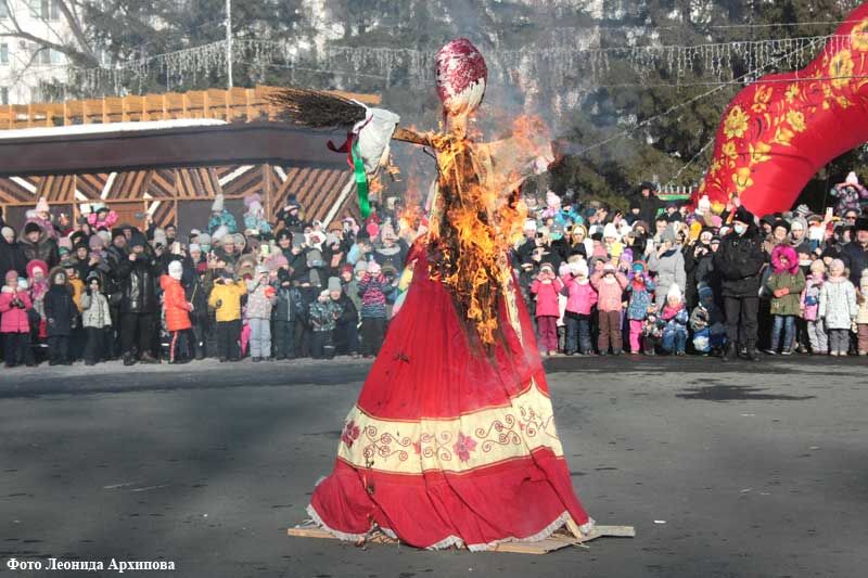 В Кургане 17 марта сожгут чучело Масленицы в ЦПКиО