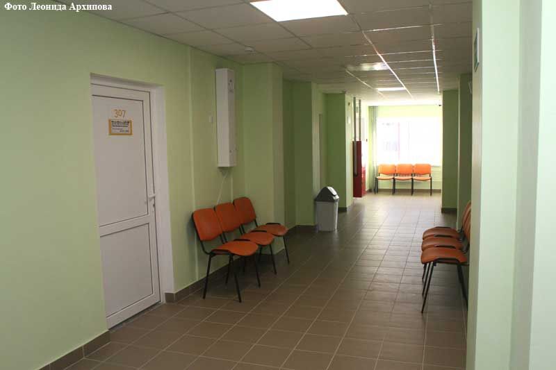 В Курганской поликлинике № 2 продолжается капремонт