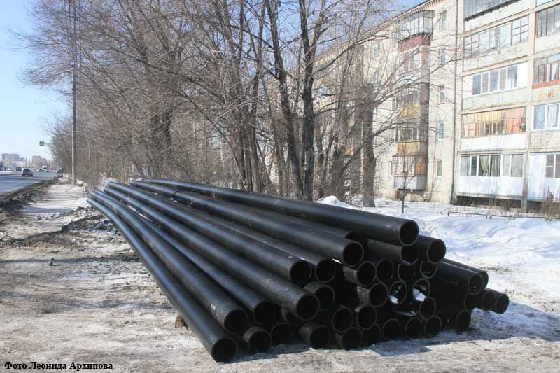 Курганские власти потребовали от подрядчика ускорить ремонт сетей на Дзержинского