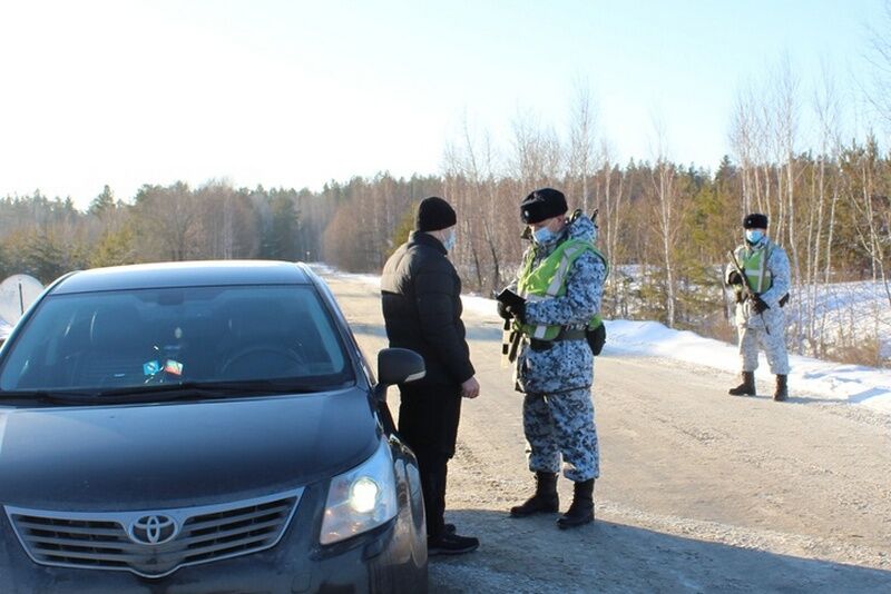 За три месяца в Курганской области выявили более 100 нарушителей пограничного режима