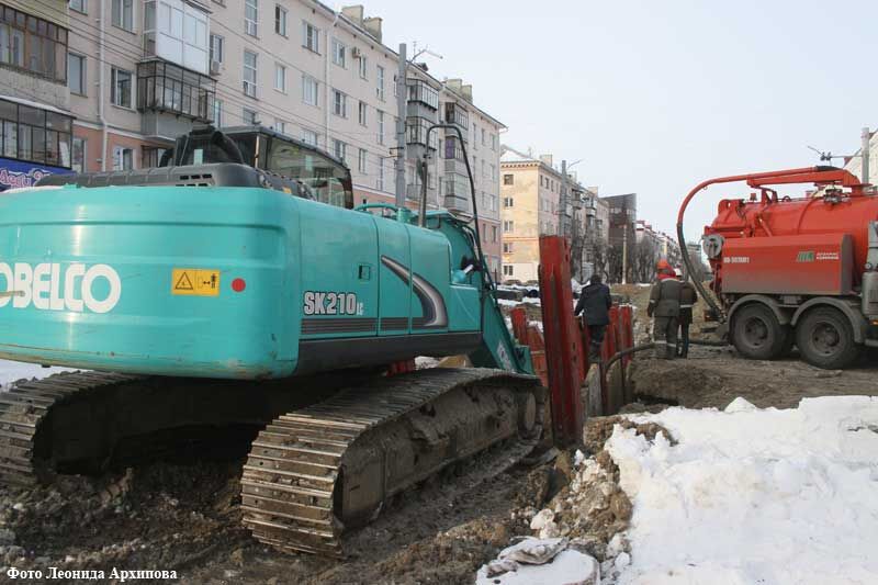 В Кургане в апреле приступят к ремонту сетей по ул. Коли Мяготина на очередном участке
