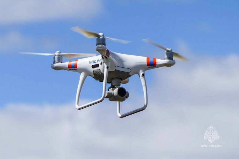 В Курганской области дроны ищут мусор в поймах рек