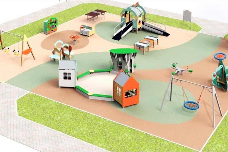 На строительство детской инклюзивной площадки зауральцы собрали более 1,7 млн рублей