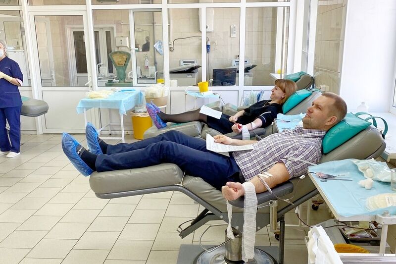 Курганские нефтепроводчики провели донорскую акцию