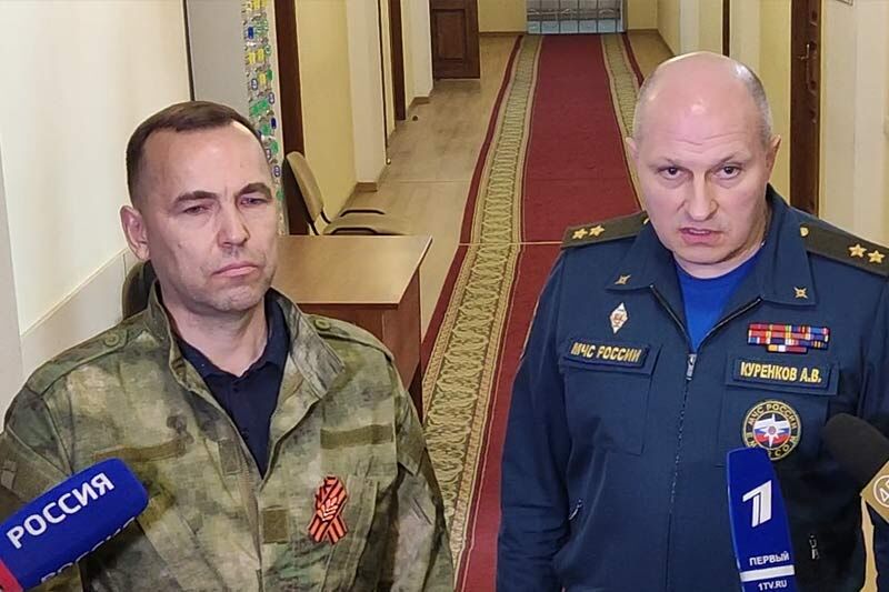 В Курганскую область вернулся глава МЧС РФ