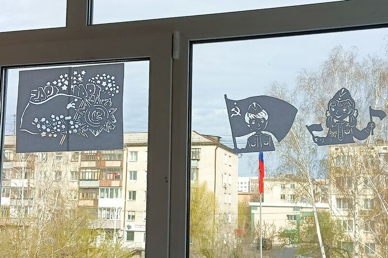 Курганцев приглашают присоединиться к акции «Окна Победы»