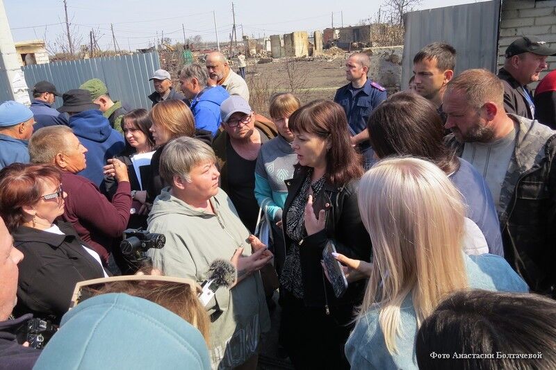 Поддержка курганских погорельцев продолжается